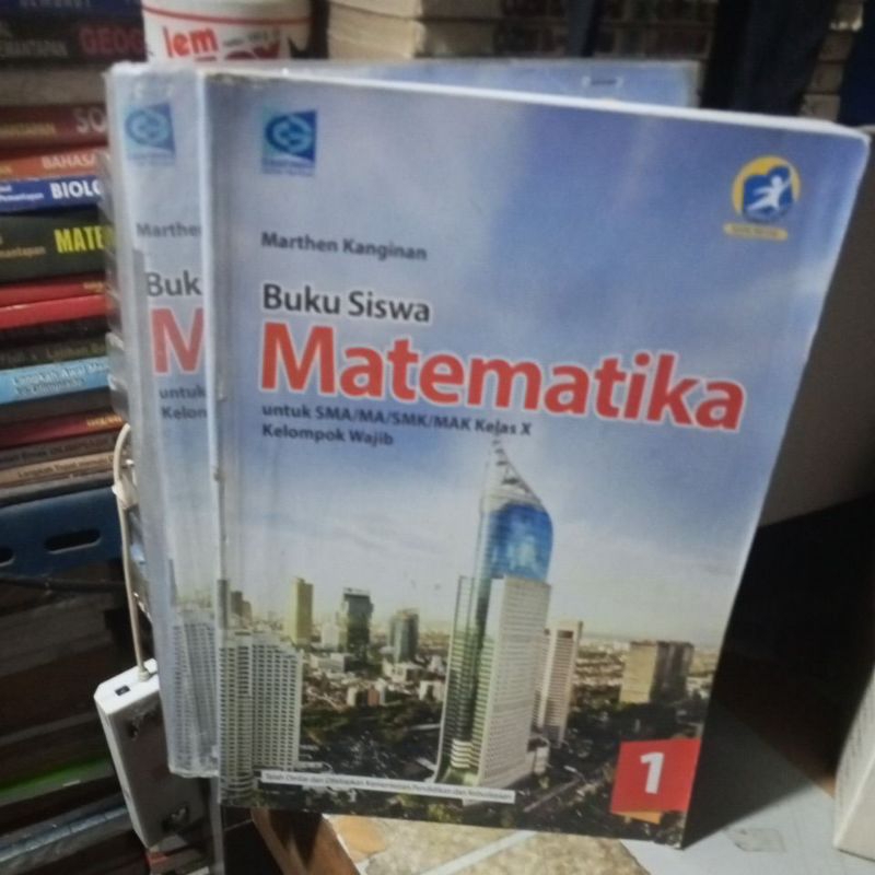 BUKU SISWA MATEMATIKA UNTUK SMA KELAS 10/X/1 REVISI K13 KELOMPOK WAJIB PENERBIT GRAFINDO