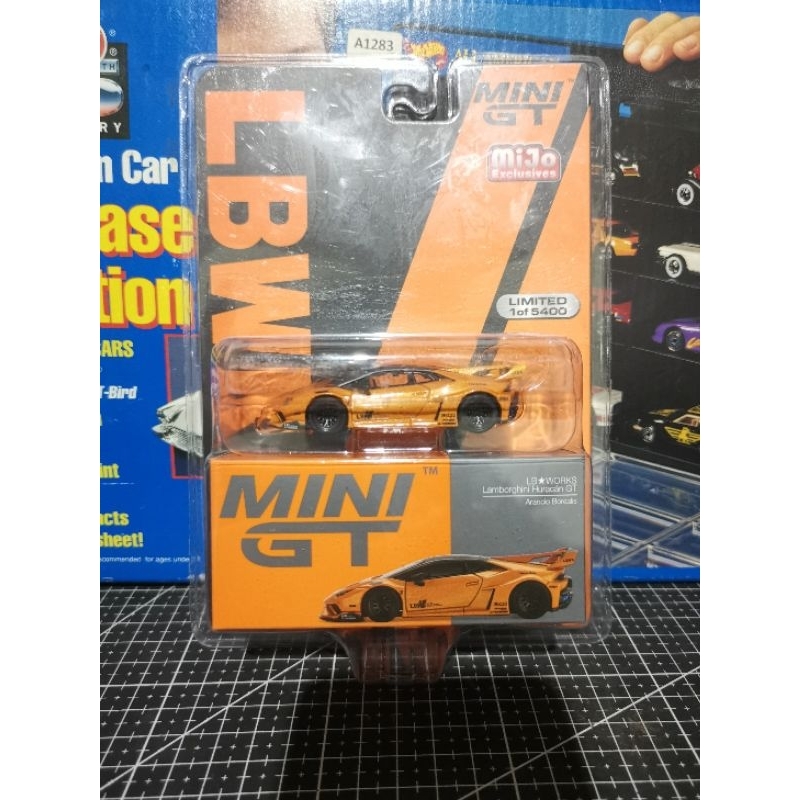 mini gt lamborghini huracan gt arancio borealis blister