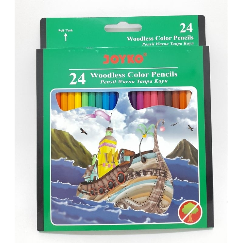 

Pensil Warna Joyko / Woodless Color Pencils