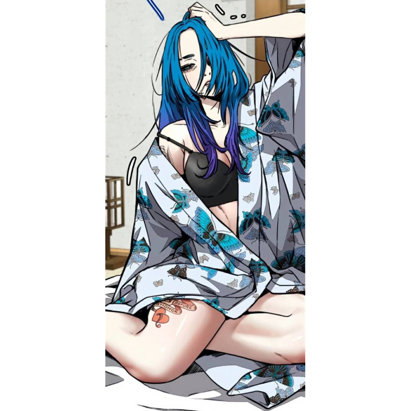 COSTUME COSPLAY NOAH AUSTIN WINDBREAKER KIMONO INC WIG