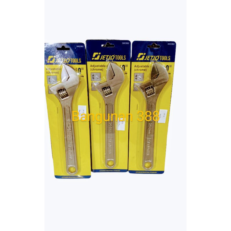 Kunci Inggris 10" Jetjo/Kunci Inggris Serbaguna/Kunci Inggris Bagus