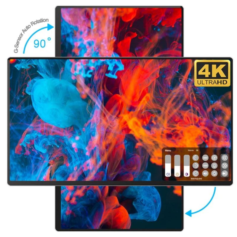 Portable monitor 15.6 inch S29b-2 4k auto-rotating led screen ips interactive touch screen portable 