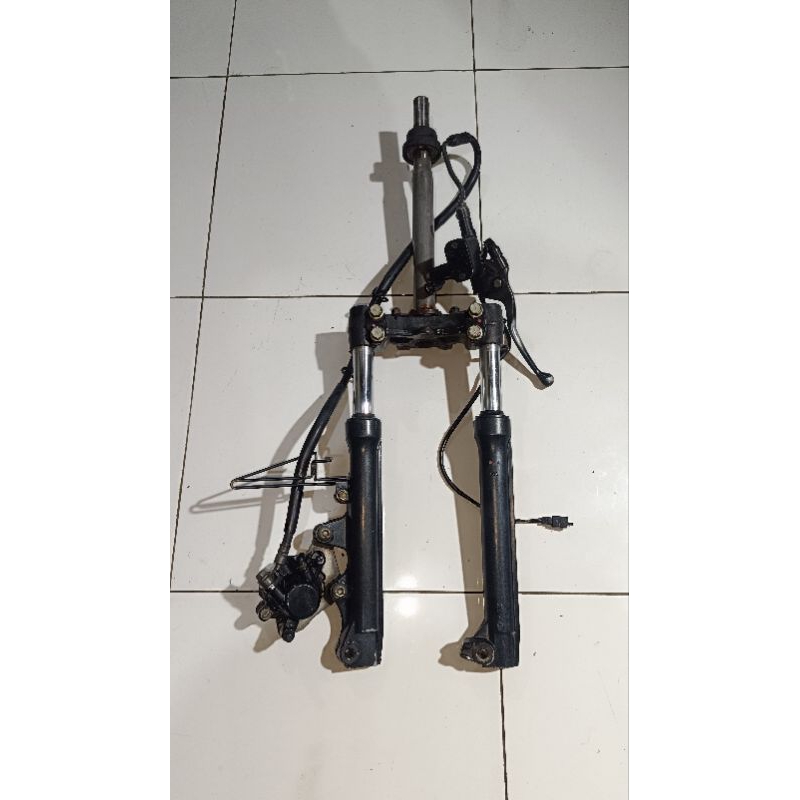 Shock Depan+Master Fullset X-Ride 125/Fino 125 Original Copotan