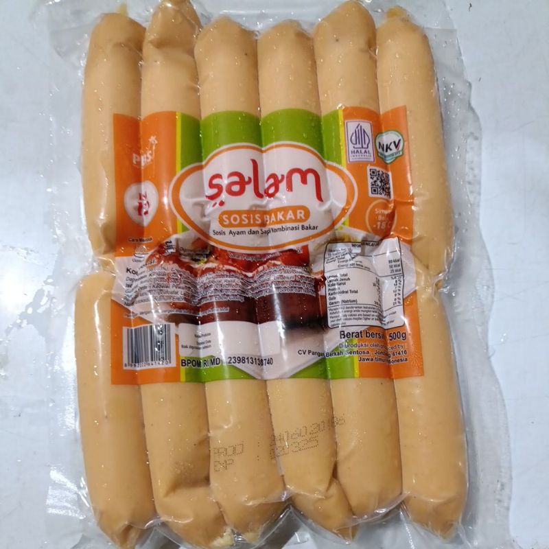 

Sosis salam bakar isi 12pcs 500 gr