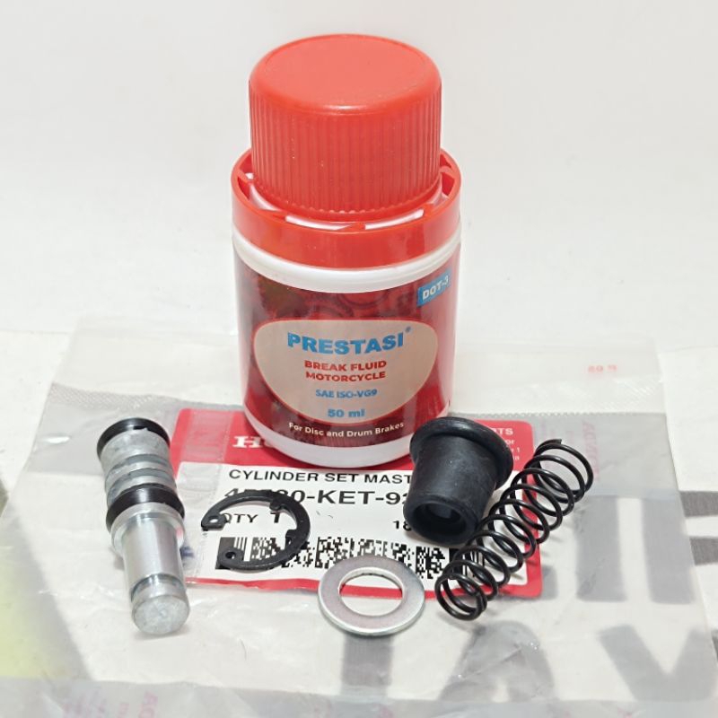 SEAL MASTER REM DEPAN + MINYAK REM SUPRA X LAMA SUPRA X 125 KHARISMA