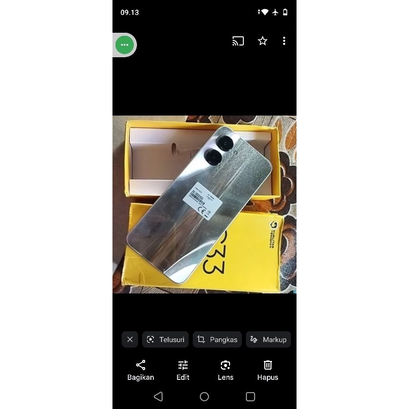 Realme C33 second fullset 4/64