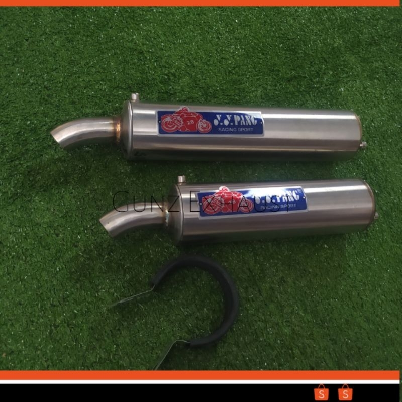 Yy Pang exhaust box 2stroke Y100 / Ss two / Rx-Z / Y125
