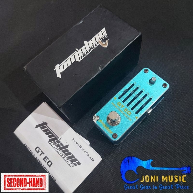 Efek Gitar Tomsline GT-EQ Analog 10 Band Equalizer