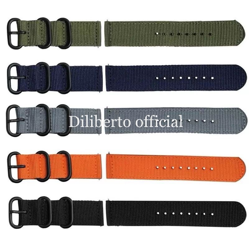 DKV Tali Jam 20mm Watch Strap Garmin Approach S12 S40 S42 - Strap Watch Kanvas Nilon