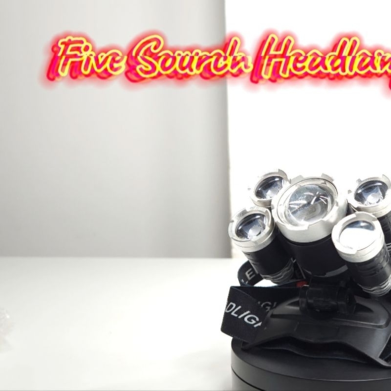 Five Sourch Headlamp Bekas Review Kondisi Liat di Youtube