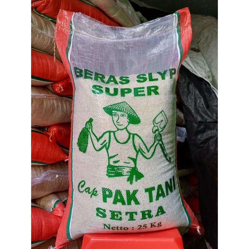 

Beras Slyp Super Cap pak Tani Setra Kemasan 25 kg