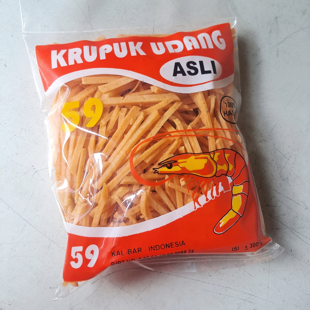 

Krafty Menggo - Kerupuk Udang Stick dan Keping ASLI Pontianak 100% Home Made Rasa UDANGnya NENDANG