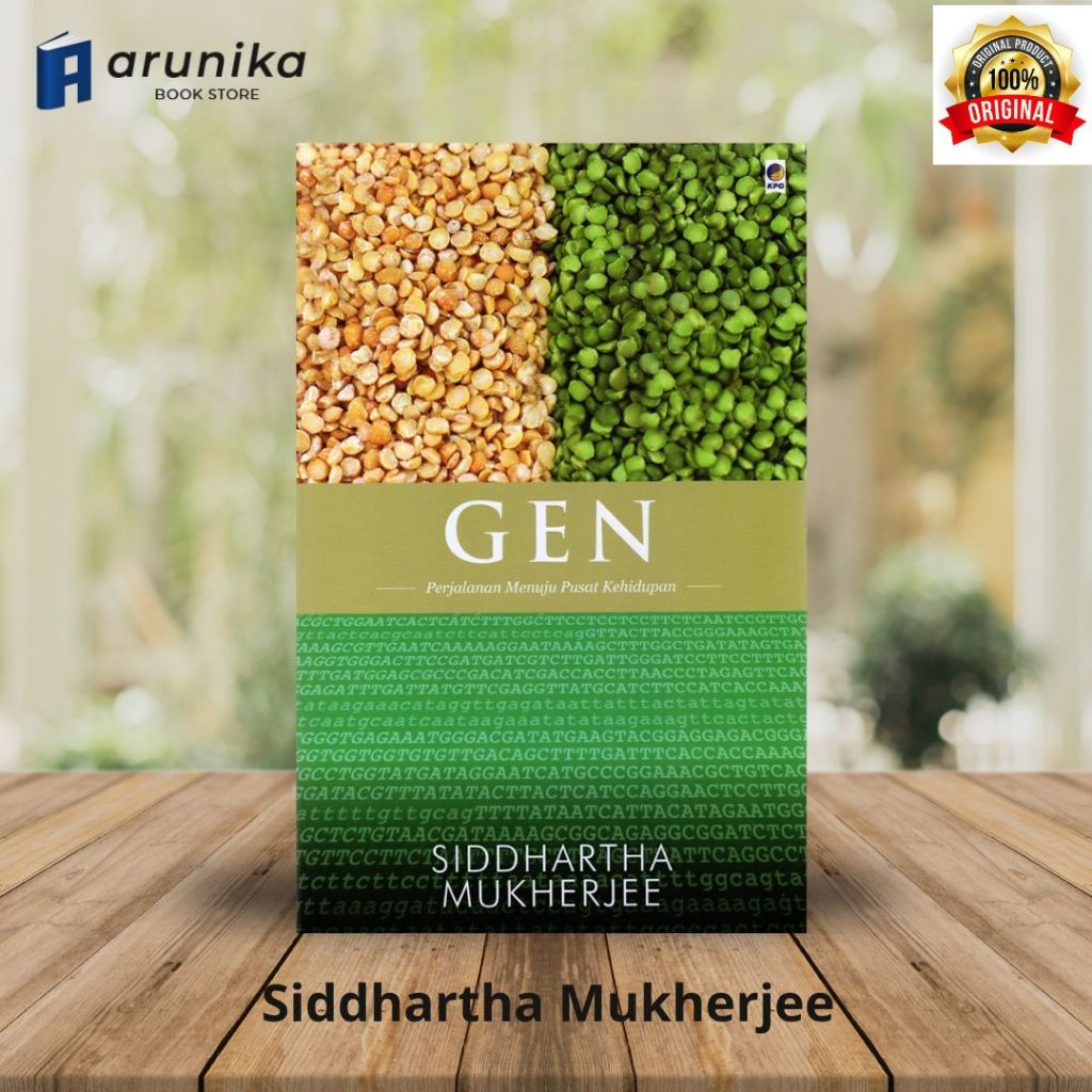 Buku GEN - Perjalanan Menuju Pusat Kehidupan oleh Siddhartha Mukherjee / Original