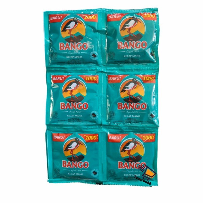 

BANGO KECAP MANIS SACHET 20ML X 12