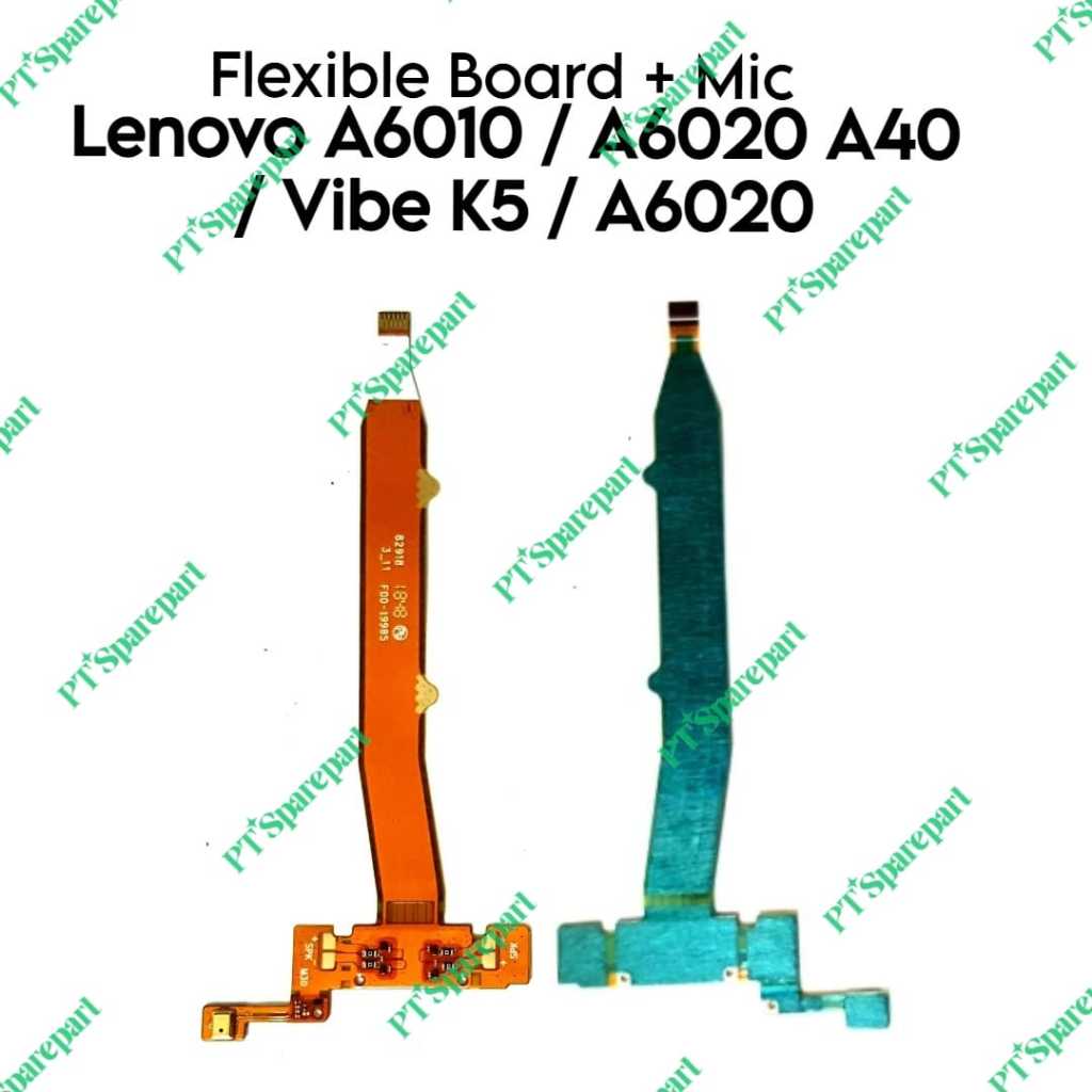 Flexible Konektor Board Ke Mic Lenovo A6010 / Vibe K5 / A6020a40 /A6020a41 / A6020l36 / A6020l37