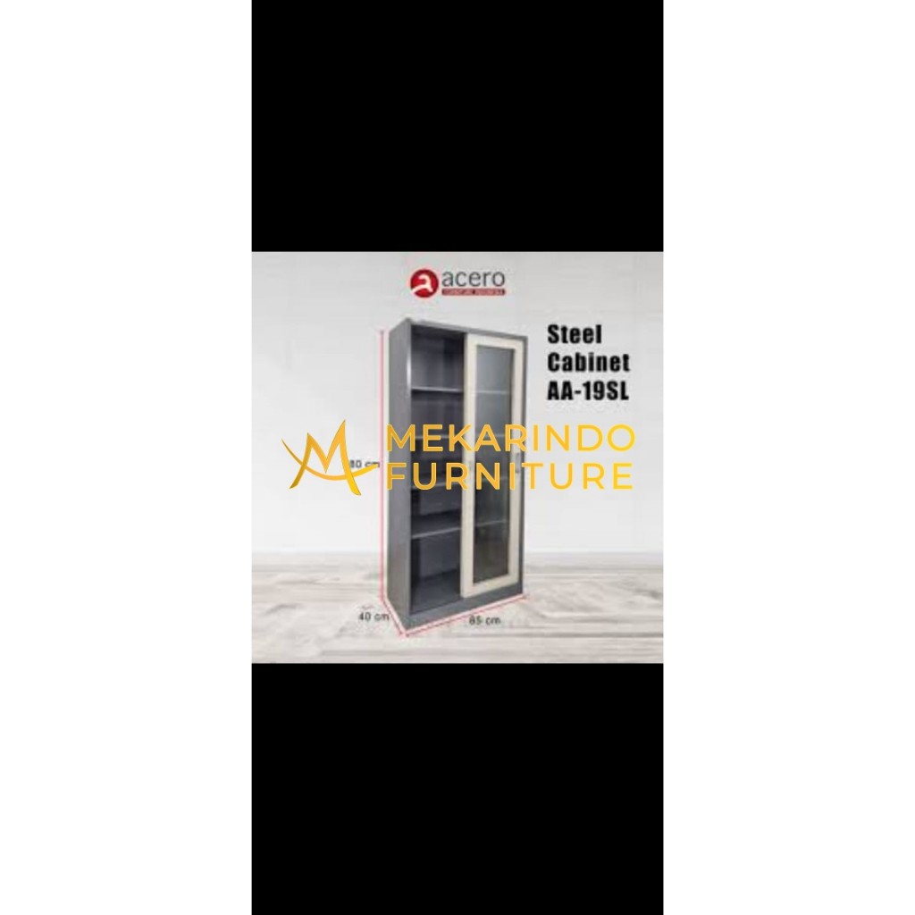 Acero Lemari Arsip Besi Steel Cabinet AA-19SL 2PT