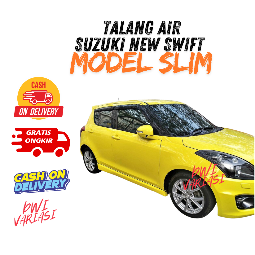 Talang Air Mobil SUZUKI NEW SWIFT SLIM