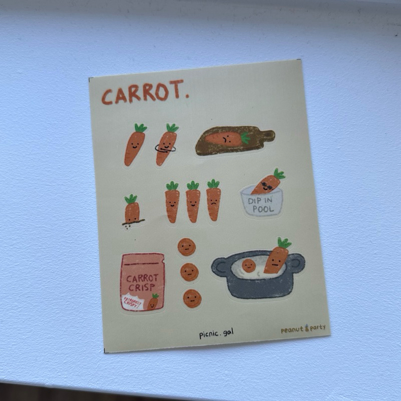 

Carrot Sticker