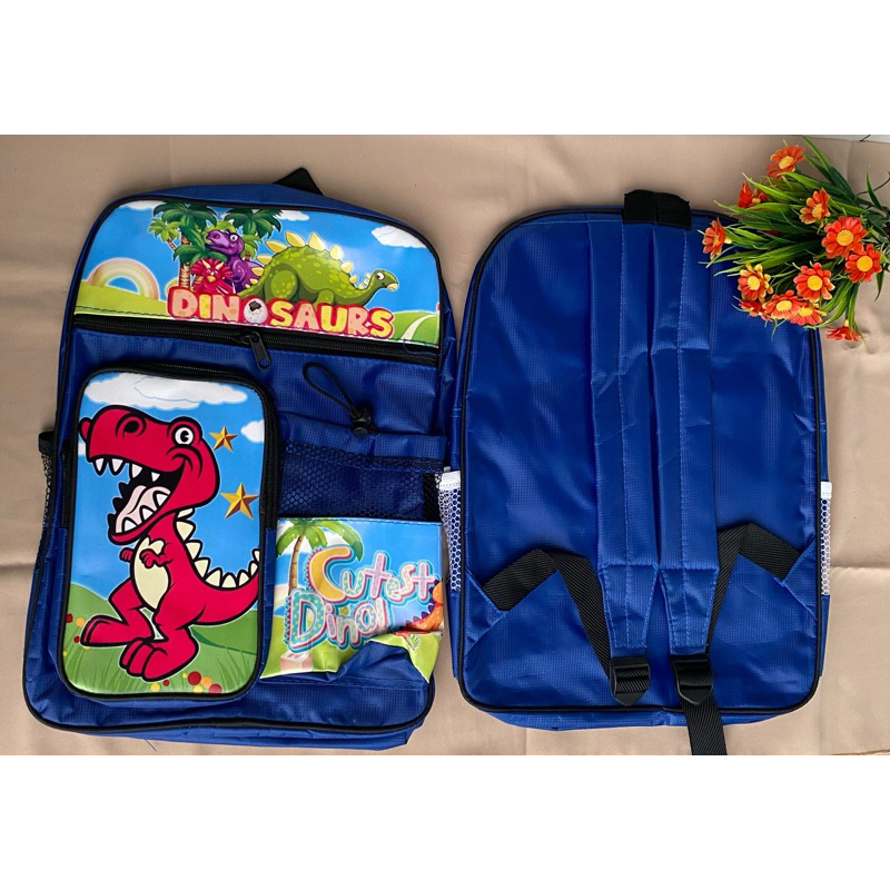 Tas Anak Dinosaurus / Ransel Anak Sekola / Tas Anak TK / Tas Anak SD