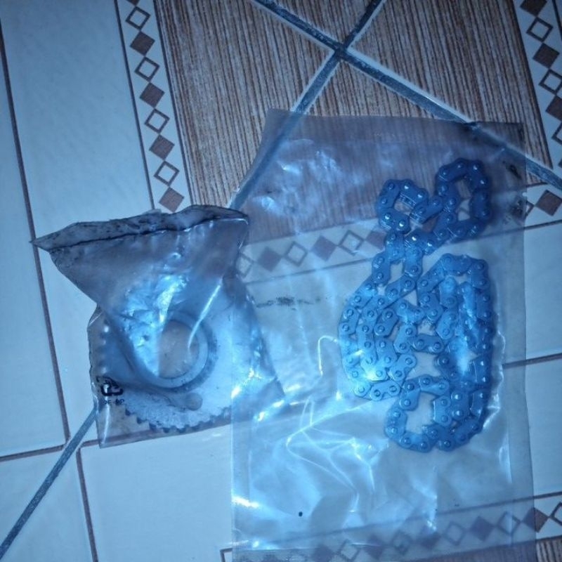 rantai keteng dan gear sentrik morse tiger