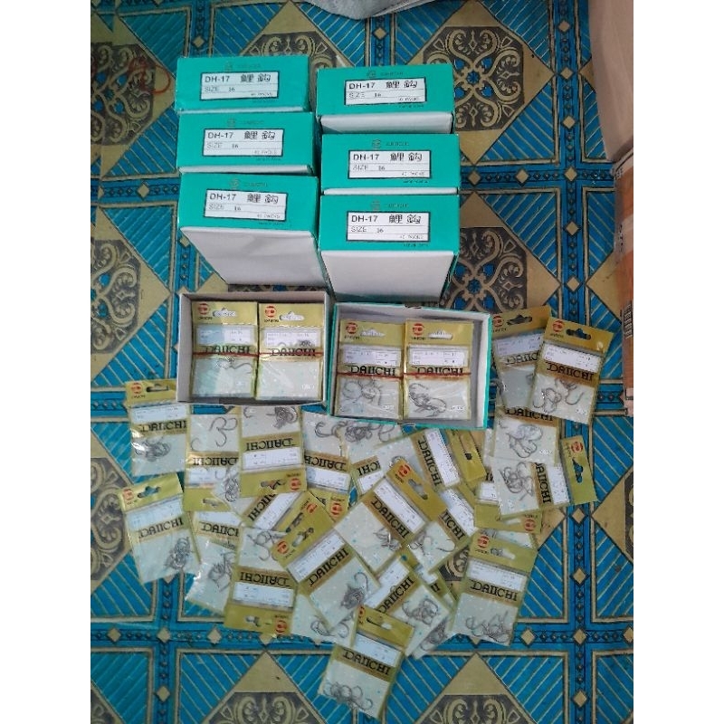 daichi dh 17 koi no16 kuning/gold keluaran lama emas pekat