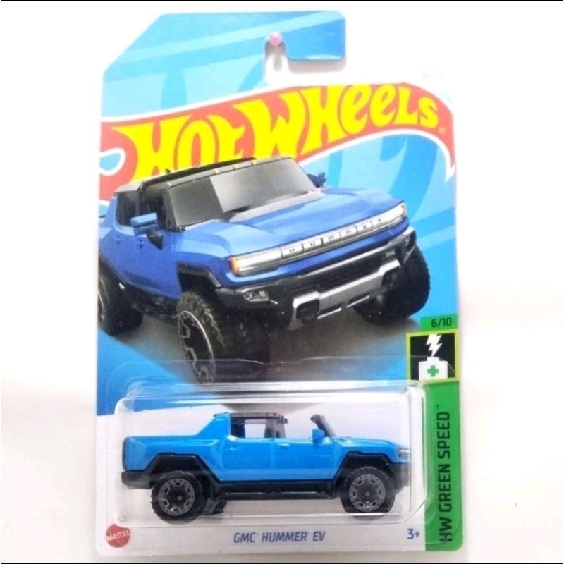 Hot Wheels diecast Hotwheels GMC Hummer ev Biru