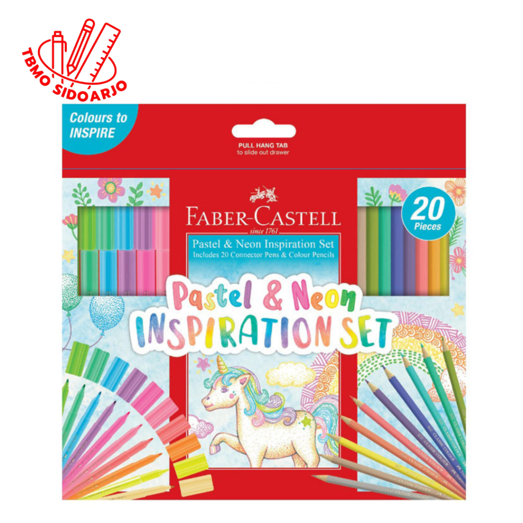 

TBMO Faber Castell Connector Pen Pencil Neon Pastel Special Inspiration Set155035A