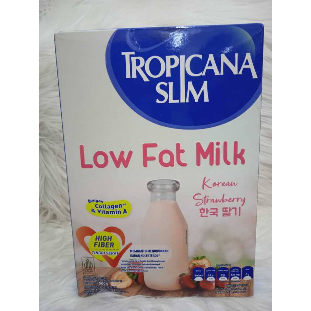 

Tropicana Slim Low Fat Korean Strowberry 500gr