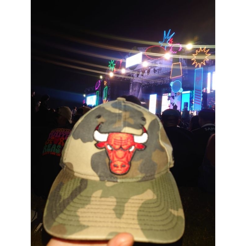 topi caps camo NBA koleb new era ori sconds