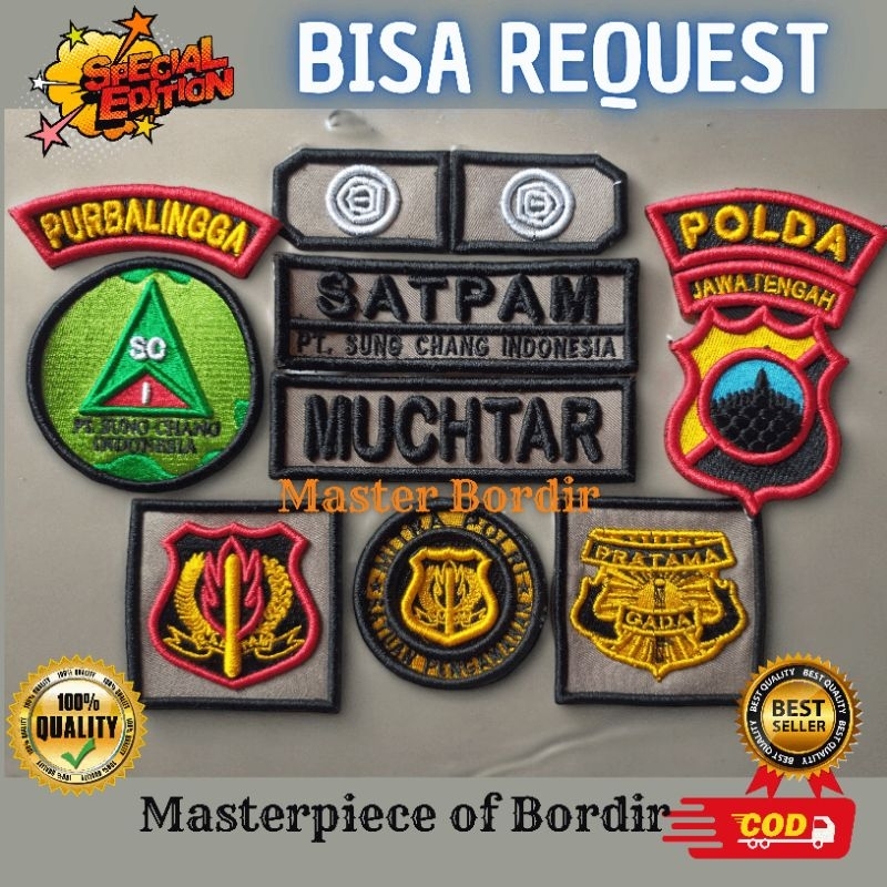 BORDIR TIMBUL PDL SATPAM [VERSI 2]