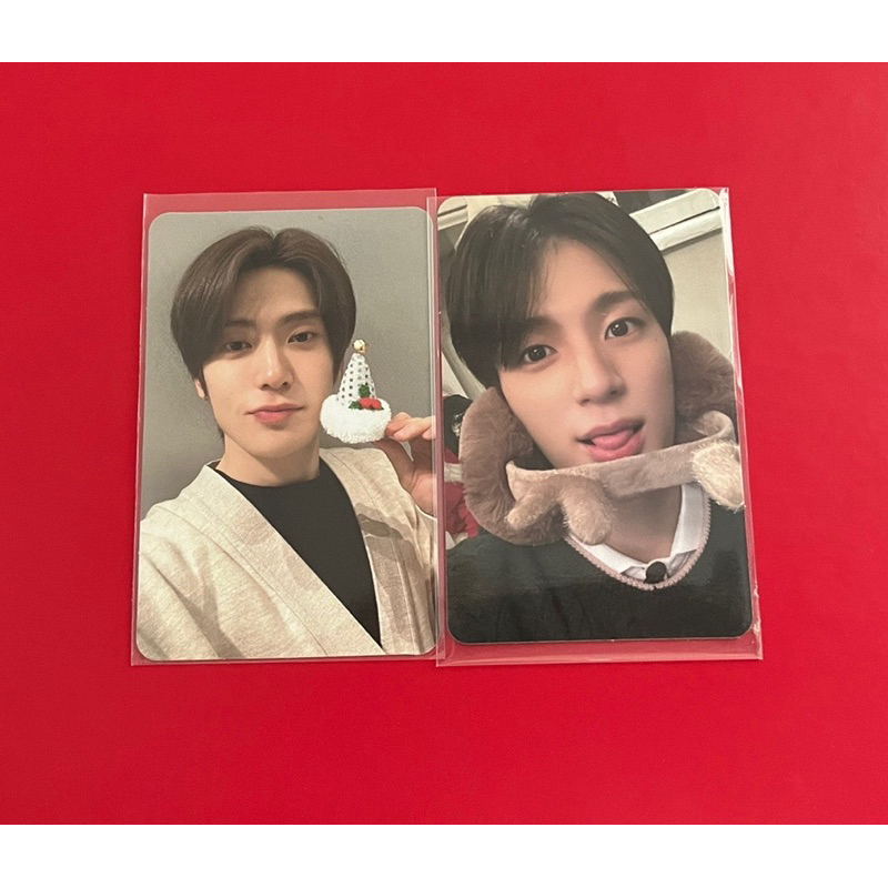 [READY/OFFICIAL] jeno jaehyun nct dream nct 127 pink christmas xmas tc trading card jeno melet pc ph