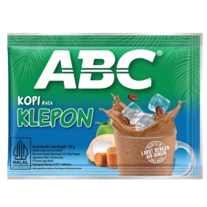 

[AYOBUY.ID] ABC KOPI RASA KLEPON 25g (ISI 10)