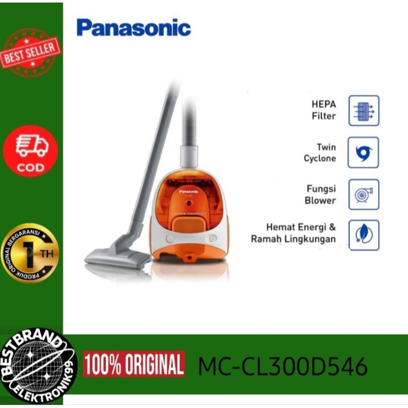 PANASONIC VACUUM CLEANER BAGLESS MC CL300/ MC-CL300 / MCCL300