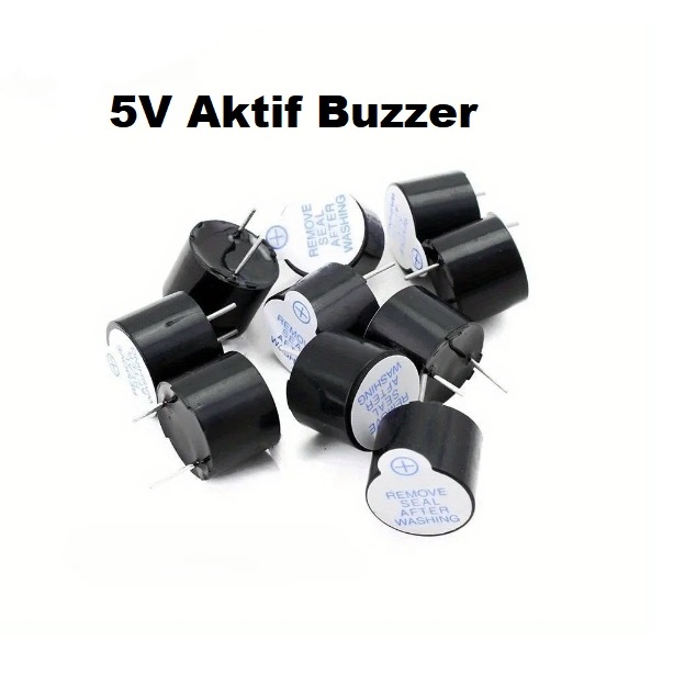 1 Pcs BUZZER 5V BUZZER AKTIF 5V BUZZER ARDUINO 5V
