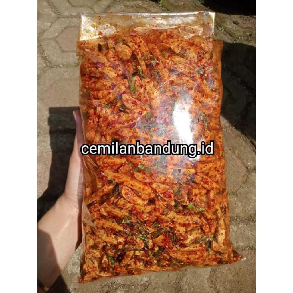 

basreng pedas daun jeruk bumbu melimpah/basreng original daun jeruk kemasan 500gr 250gr 100gr