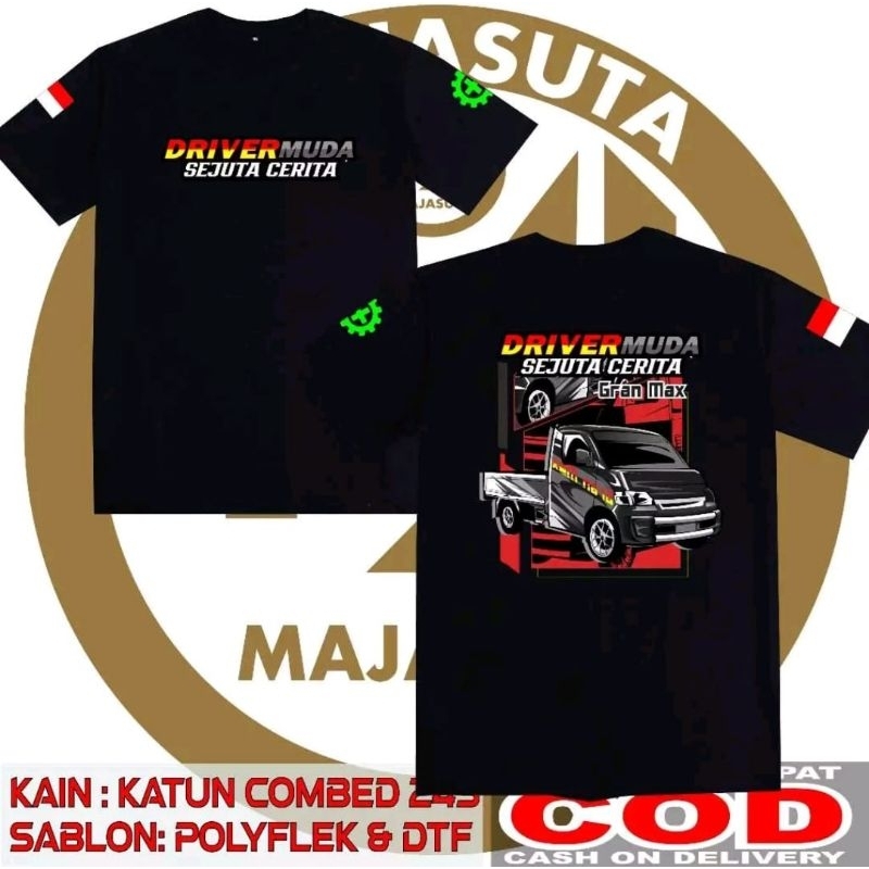 KAOS DRIVER MUDA INDONESIA GRANDMAX