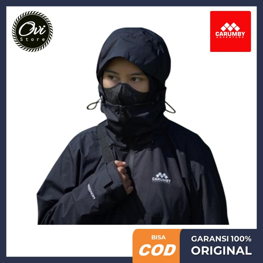 Jaket Carumby Gorpcore Monsoon Drizzle Aoki Manta Original