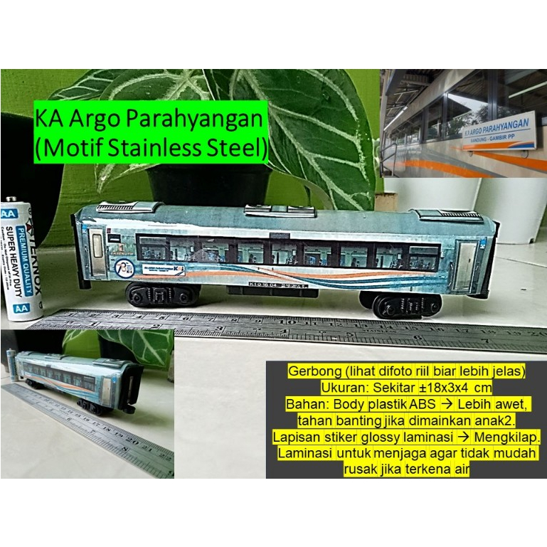 Gerbong KAI KA Argo Parahyangan