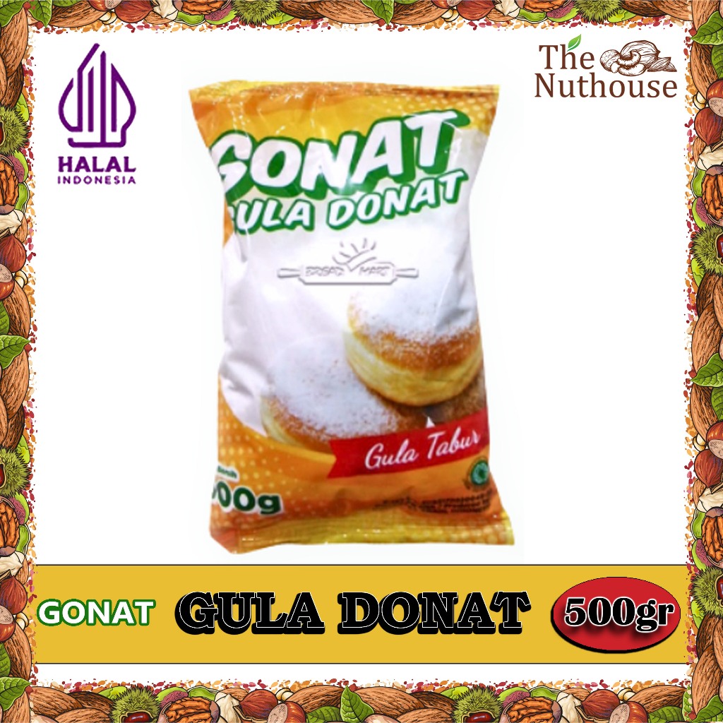 

GONUT Gula Donut / Taburan Berbasis Gula untuk Donut 500gr