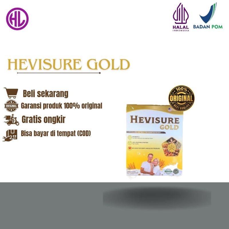 

HEVISURE GOLD MILK SUSU OBAT DIABETES DAN KENCING MANIS PANKREAS INSULIN ORIGINAL
