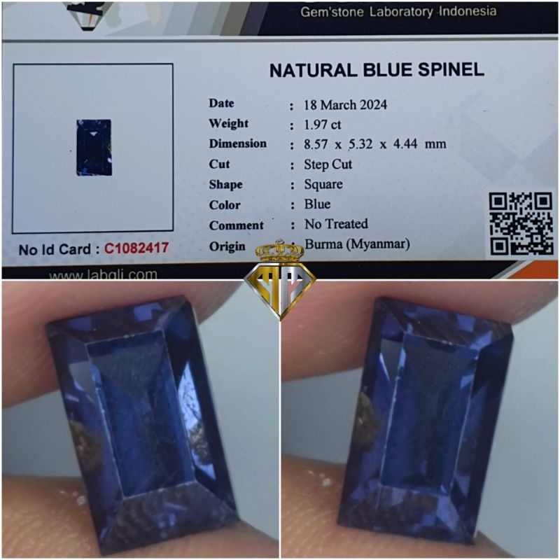 NATURAL BLUE SPINEL