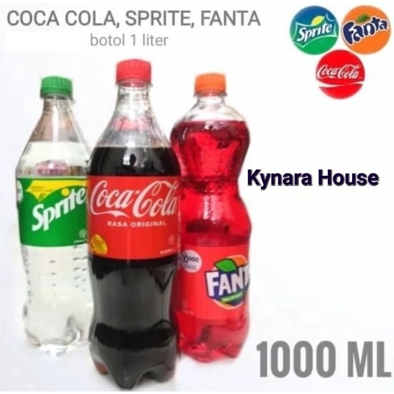 

Coca Cola/ Sprite/ Fanta Soft Drink 1L & 1,5L