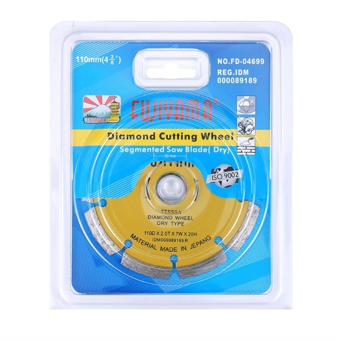 Diamond Wheel 4″ Dry