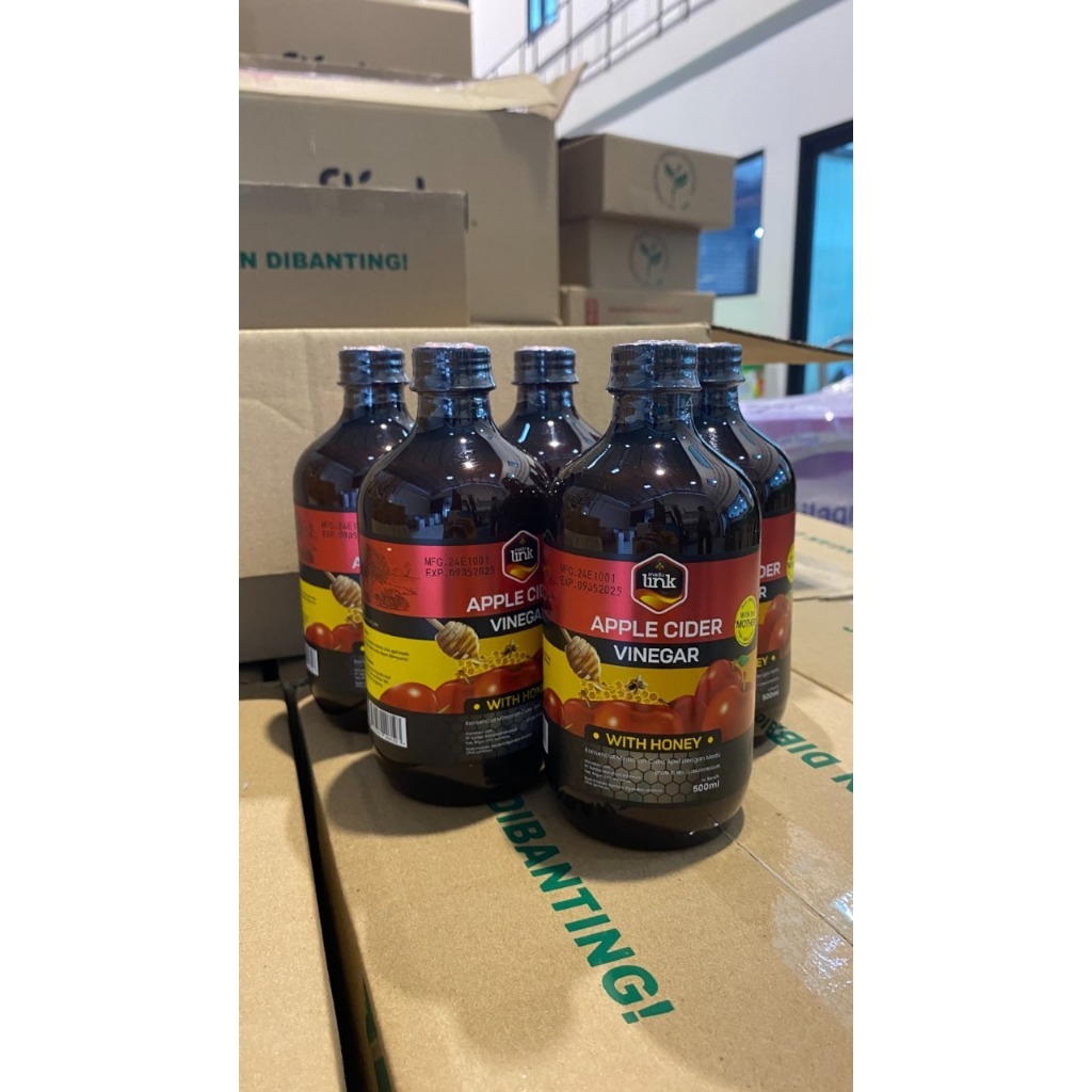 

MAR Link Cuka Apel Organik With Mother plus Madu - Apple Cider Vinegar With Honey ml