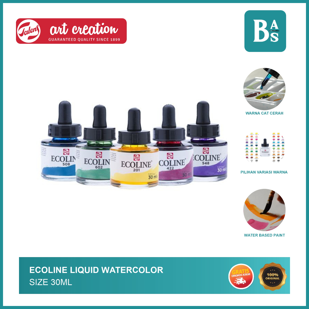 

Royal Talens Ecoline Liquid Watercolour - 30 ml Bottle 2/2