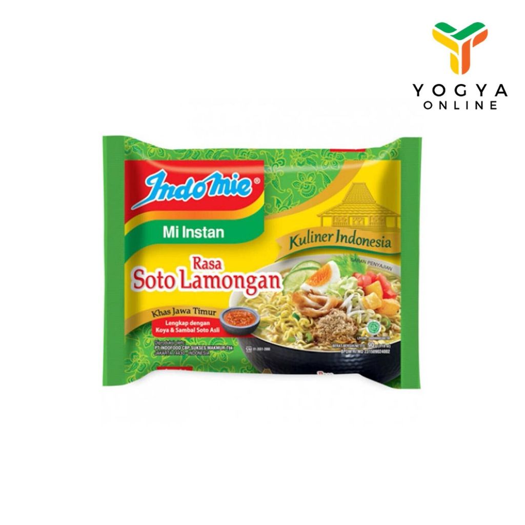 

Indomie Soto Lamongan 80 Gram Mie Makanan Instan