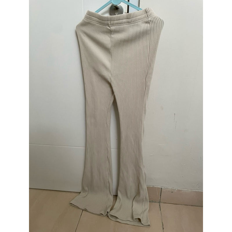 KADAKA kulot pants celana cullotte cutbray flare ivory NEW