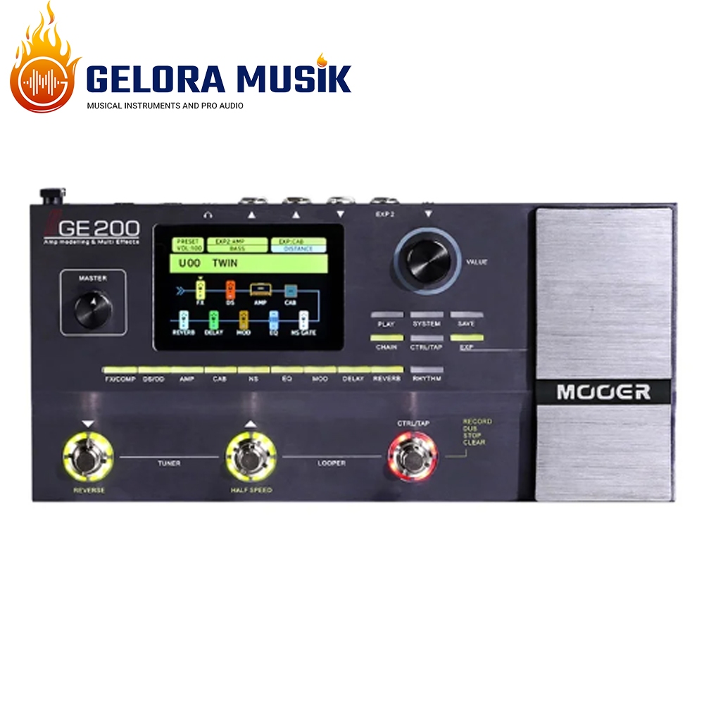 Multi Efek Gitar Mooer GE200