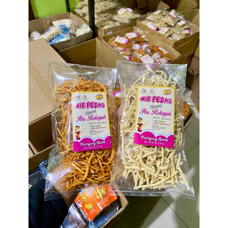 

Mie Rokayah Sistik pedas dan original