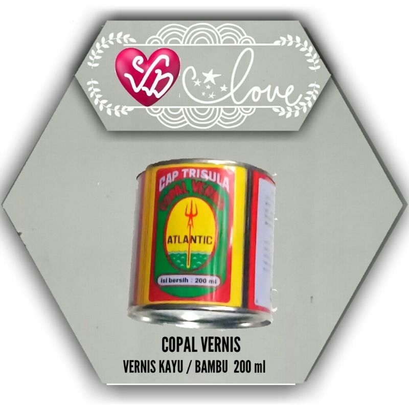 Vernis Kayu / Bambu Copal Vernis 200 ml